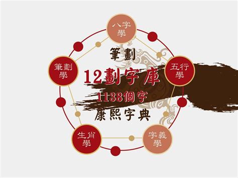 12劃中文字|總畫數12畫的國字一覽